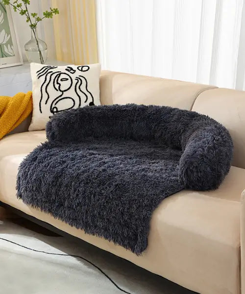 Dog Mats Foldable Dog Cushion Cover Pets Sofa Bed Winter Warm Plush