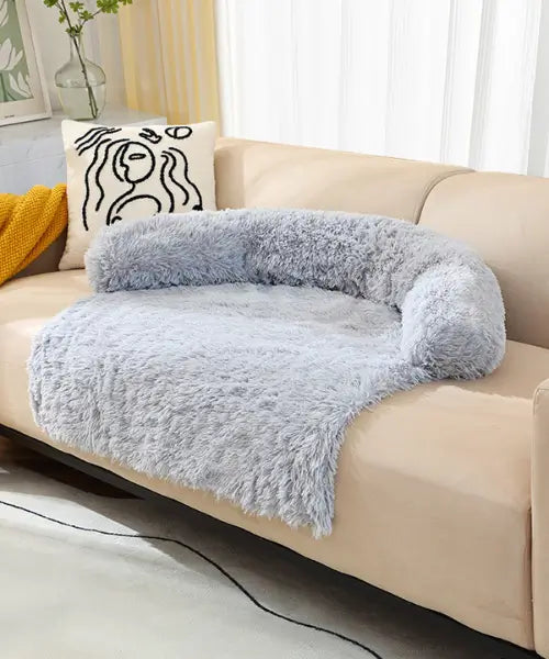 Dog Mats Foldable Dog Cushion Cover Pets Sofa Bed Winter Warm Plush