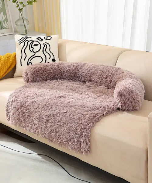 Dog Mats Foldable Dog Cushion Cover Pets Sofa Bed Winter Warm Plush