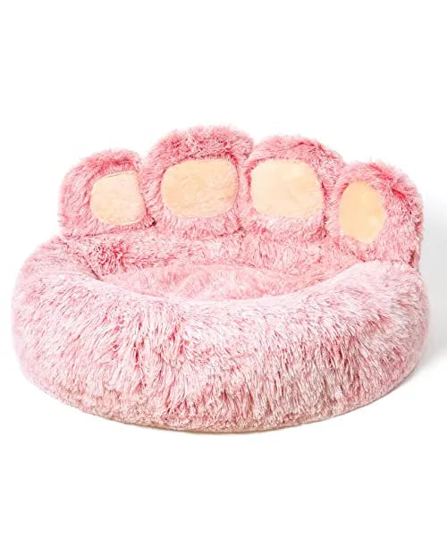 Anti-Anxiety Calming Donut Bed for Dogs – Cozy Stress Relief Pet Lounge