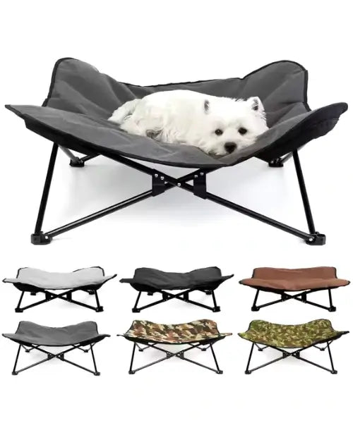 Foldable Outdoor Waterproof Elevated Dog Bed