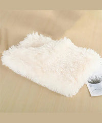 Super Soft Fluffy Premium Fleece Quilt Luxury Faux Fur Plush Pet Bed Pet Calming Blanket