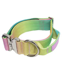 Pet Nylon Collar Diving Cotton Metal Adjustable Buckle Large Dog Tactical Collar For Dog Training