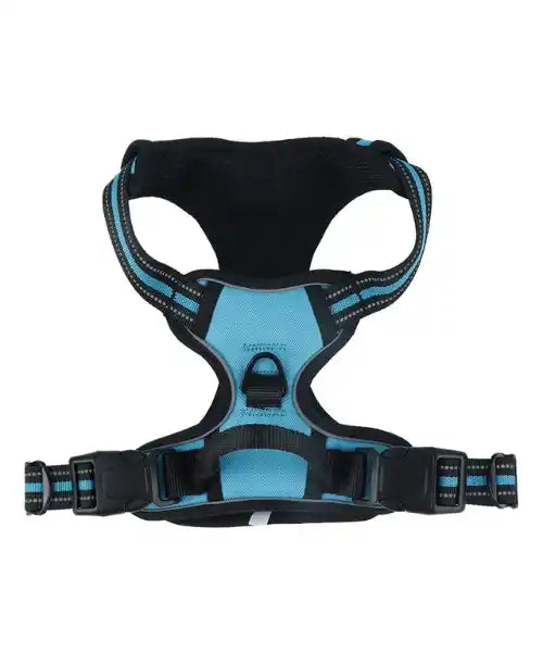 Reflective No-Pull Dog Harness for Large Breeds – Adjustable, Comfortable Vest with Handle and 3 Quick-Release Buckles
