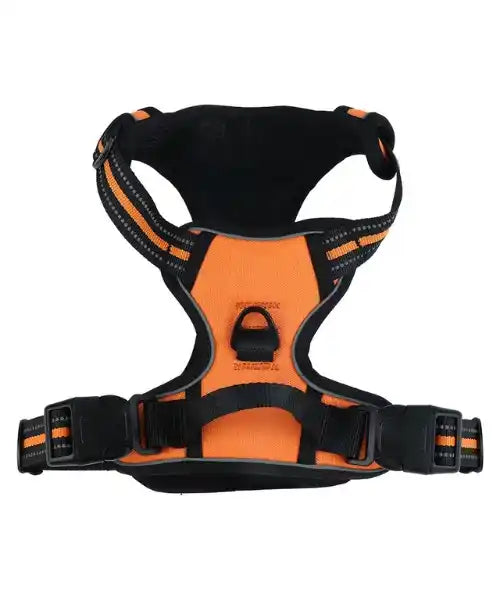 Reflective No-Pull Dog Harness for Large Breeds – Adjustable, Comfortable Vest with Handle and 3 Quick-Release Buckles