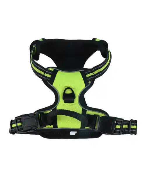 Reflective No-Pull Dog Harness for Large Breeds – Adjustable, Comfortable Vest with Handle and 3 Quick-Release Buckles