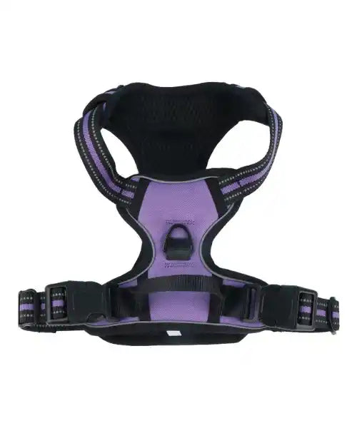 Reflective No-Pull Dog Harness for Large Breeds – Adjustable, Comfortable Vest with Handle and 3 Quick-Release Buckles