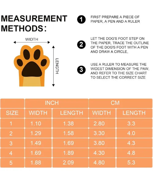 Premium Dog Boots for Small Breeds – Breathable & Waterproof Paw Protectors with Reflective Strips, Anti-Slip Soles for All Seasons, Durable Dog Shoe